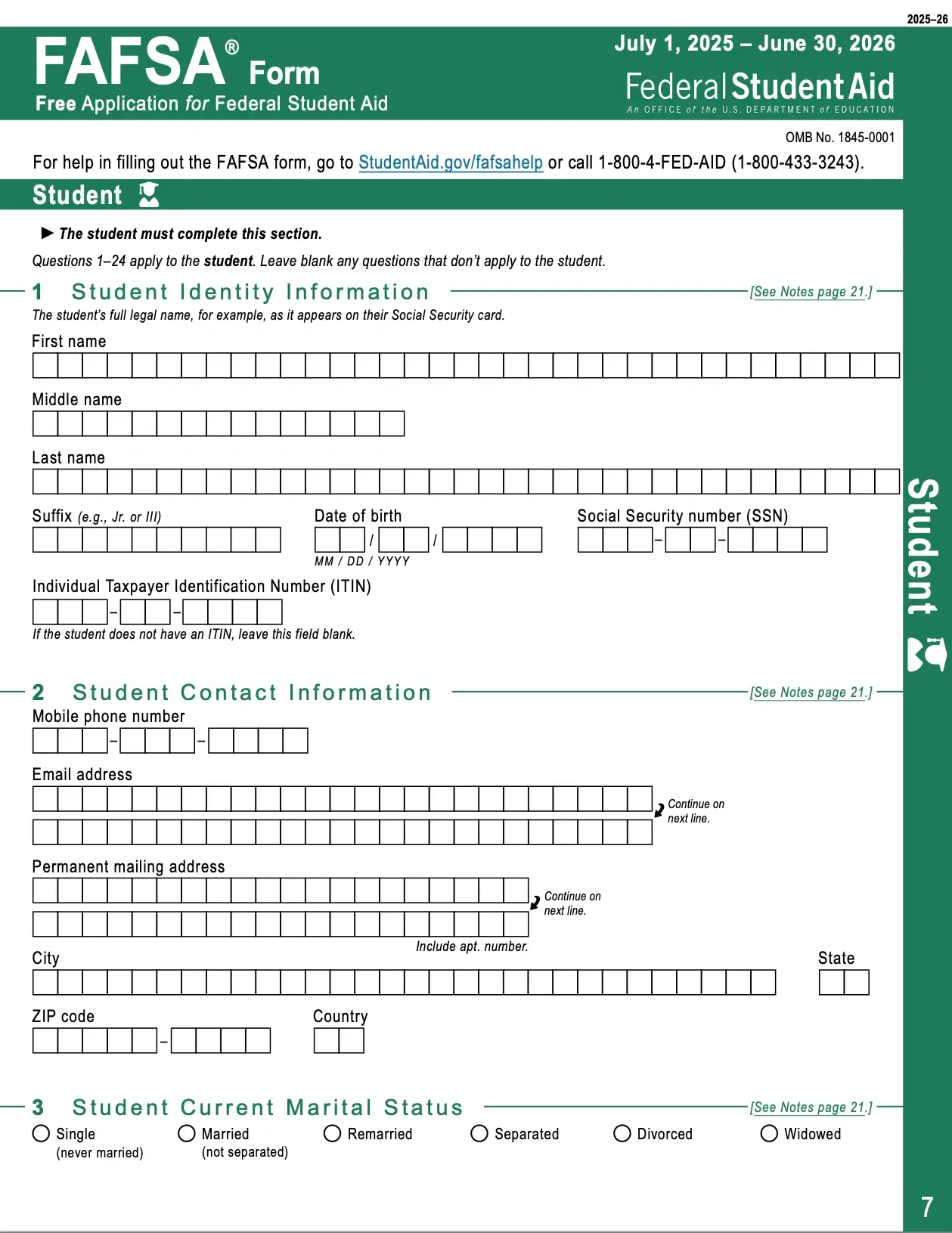 form-fafsa