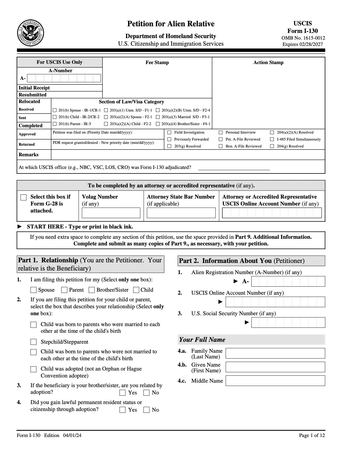 Form-i-130